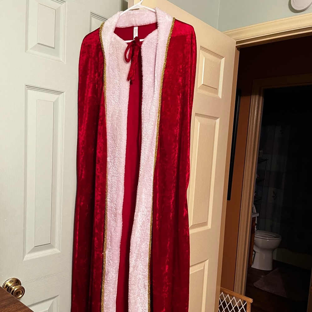 King robe, crown, & scepter Men’s costume
